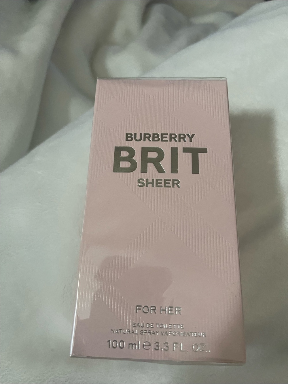 Burberry Brit Sheet Pink Fragrance Box